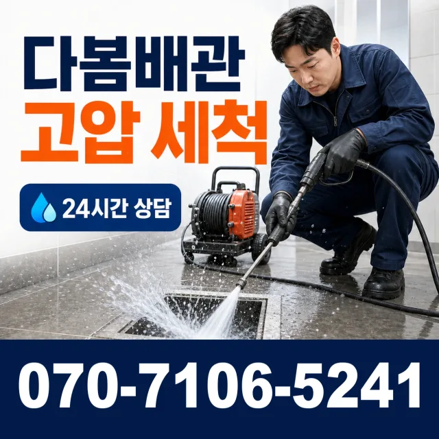 대구 달성군 하빈면 상수관세척 상담 이미지 4